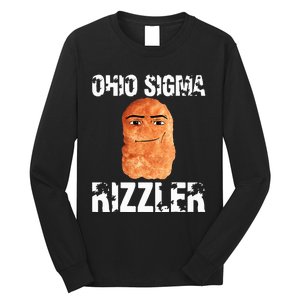 Ohio Sigma Rizzler Meme Rizz Internet Long Sleeve Shirt