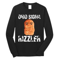 Ohio Sigma Rizzler Meme Rizz Internet Long Sleeve Shirt