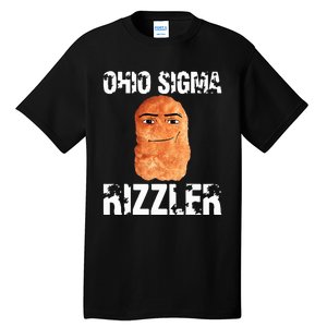 Ohio Sigma Rizzler Meme Rizz Internet Tall T-Shirt