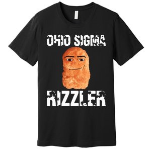 Ohio Sigma Rizzler Meme Rizz Internet Premium T-Shirt