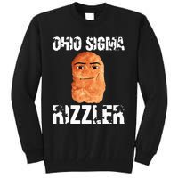 Ohio Sigma Rizzler Meme Rizz Internet Tall Sweatshirt