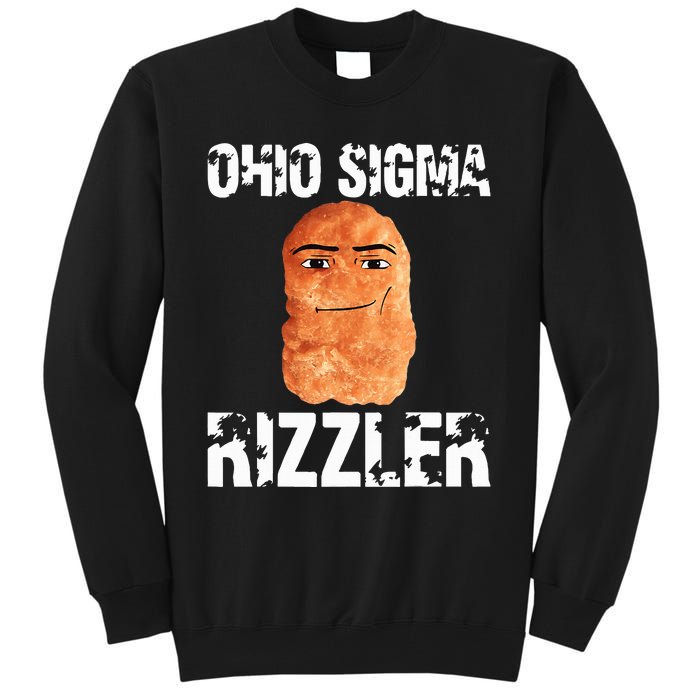 Ohio Sigma Rizzler Meme Rizz Internet Tall Sweatshirt