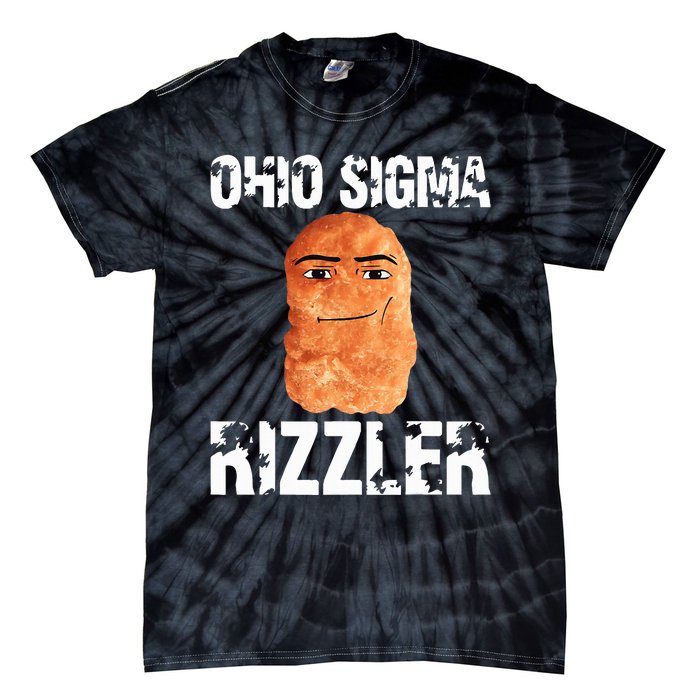 Ohio Sigma Rizzler Meme Rizz Internet Tie-Dye T-Shirt