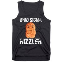 Ohio Sigma Rizzler Meme Rizz Internet Tank Top