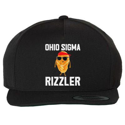 Ohio Sigma Rizzler Meme Rizz Internet Memes Funny Memes Genz Wool Snapback Cap