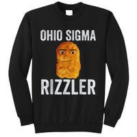 Ohio Sigma Rizzler Funny Meme Chicken Nugget Sweatshirt