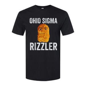 Ohio Sigma Rizzler Funny Meme Chicken Nugget Softstyle CVC T-Shirt