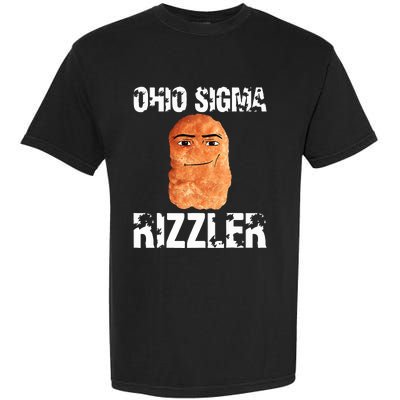 Ohio Sigma Rizzler Meme Rizz Internet Memes Funny Memes Genz Garment-Dyed Heavyweight T-Shirt