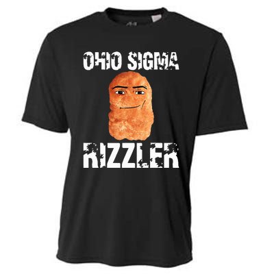 Ohio Sigma Rizzler Meme Rizz Internet Memes Funny Memes Genz Cooling Performance Crew T-Shirt