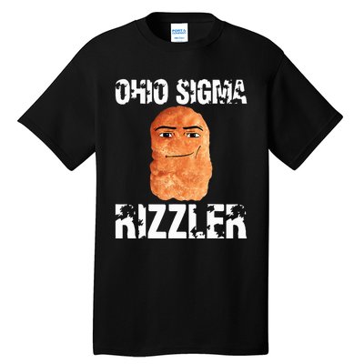 Ohio Sigma Rizzler Meme Rizz Internet Memes Funny Memes Genz Tall T-Shirt