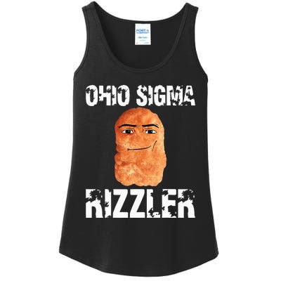 Ohio Sigma Rizzler Meme Rizz Internet Memes Funny Memes Genz Ladies Essential Tank