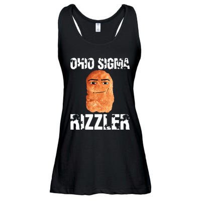 Ohio Sigma Rizzler Meme Rizz Internet Memes Funny Memes Genz Ladies Essential Flowy Tank