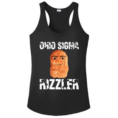 Ohio Sigma Rizzler Meme Rizz Internet Memes Funny Memes Genz Ladies PosiCharge Competitor Racerback Tank