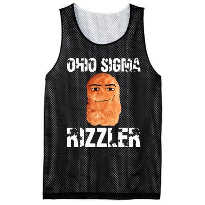 Ohio Sigma Rizzler Meme Rizz Internet Memes Funny Memes Genz Mesh Reversible Basketball Jersey Tank