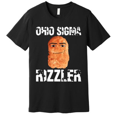 Ohio Sigma Rizzler Meme Rizz Internet Memes Funny Memes Genz Premium T-Shirt