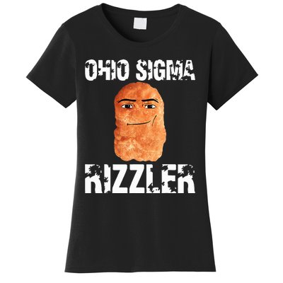 Ohio Sigma Rizzler Meme Rizz Internet Memes Funny Memes Genz Women's T-Shirt