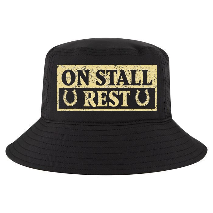 On Stall Rest Horse Cool Comfort Performance Bucket Hat