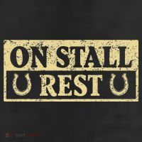 On Stall Rest Horse 11oz C Handle Ceramic Mug
