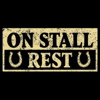 On Stall Rest Horse Wool Snapback Cap