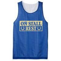 On Stall Rest Horse Mesh Reversible Basketball Jersey Tank