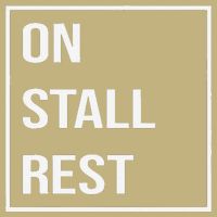 On Stall Rest Quote With Square Frame Shopping Team T-Shirt