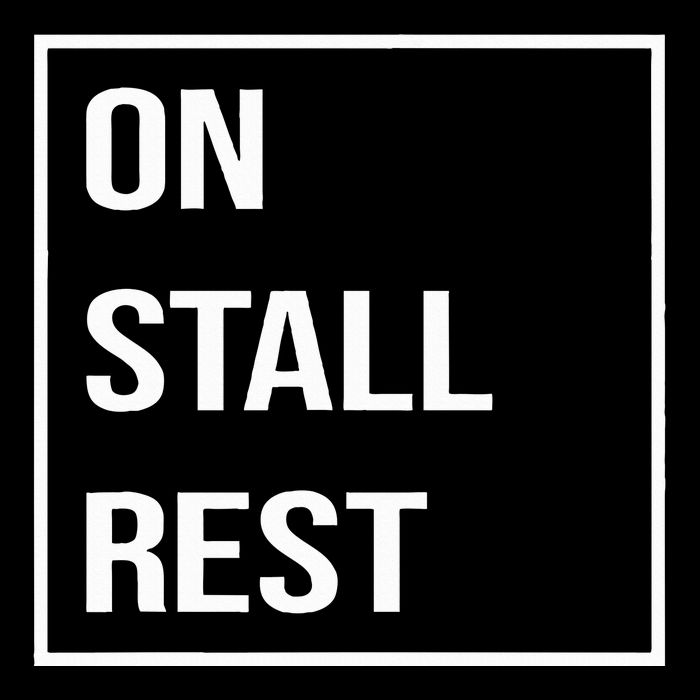 On Stall Rest Quote With Square Frame Shopping Team 7-Panel Snapback Hat