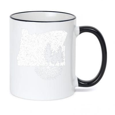 Oregon State Roots 11oz Black Color Changing Mug