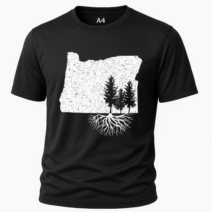 Oregon State Roots Cooling Performance Crew T-Shirt