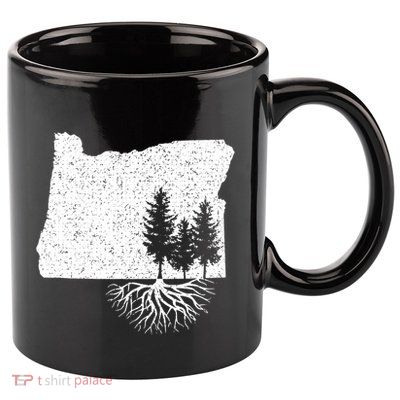 Oregon State Roots 11oz C Handle Ceramic Mug
