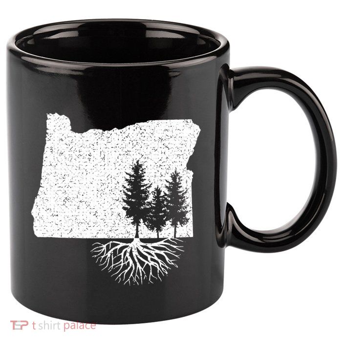 Oregon State Roots 11oz C Handle Ceramic Mug