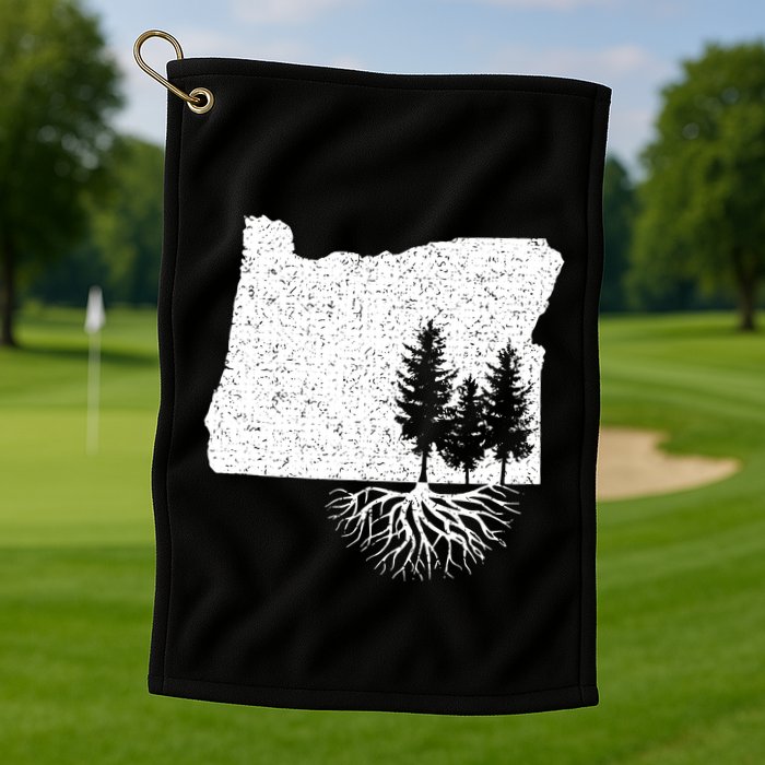 Oregon State Roots Golf Towel
