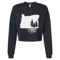 Oregon State Roots Cropped Pullover Crew