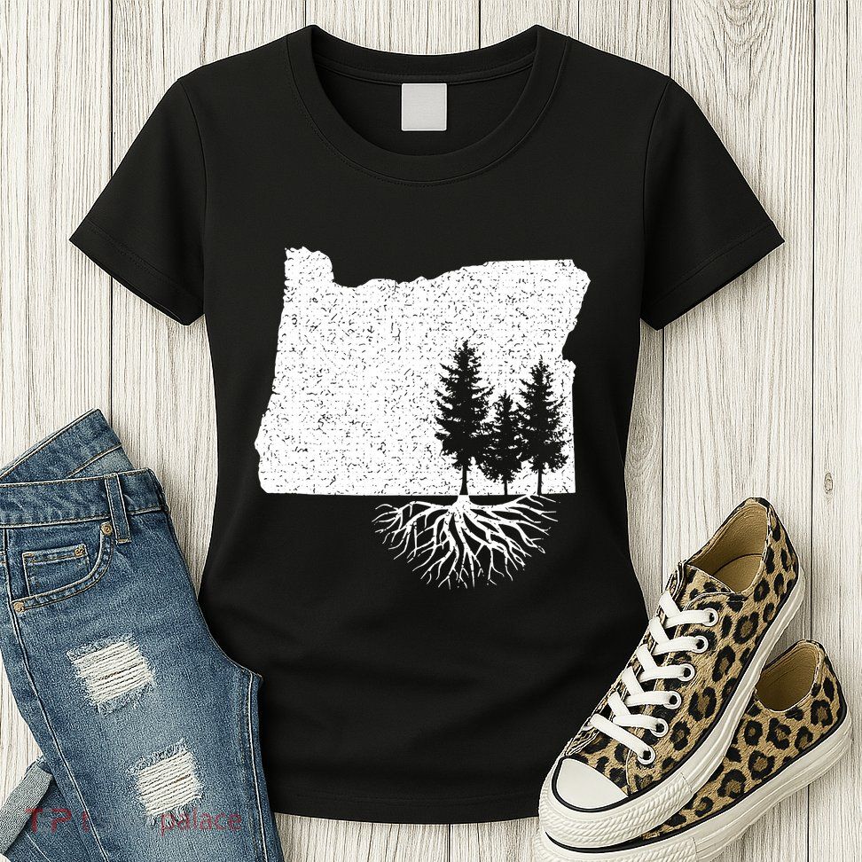 Oregon State Roots Womens T-Shirt