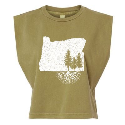 Oregon State Roots Garment-Dyed Women's Muscle Tee