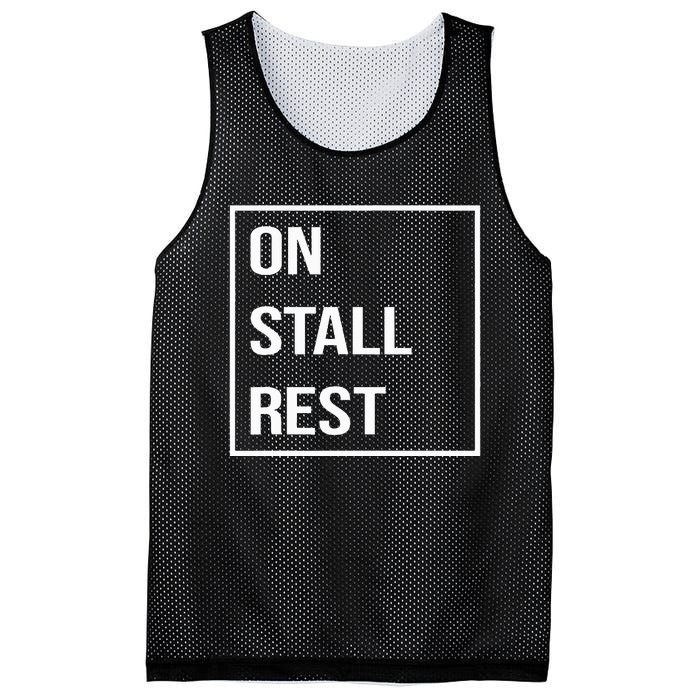 On Stall Rest Quote With Square Frame Shopping Team Mesh Reversible Basketball Jersey Tank