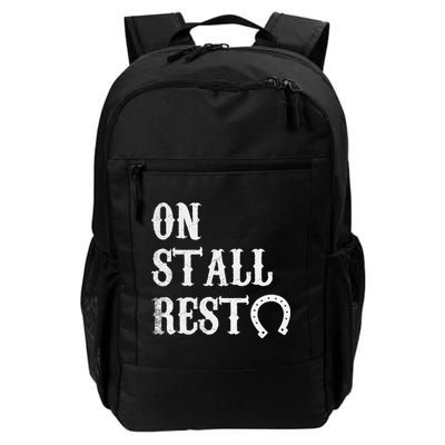 On Stall Rest Horse Backpack