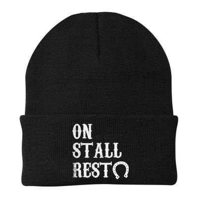 On Stall Rest Horse Beanie