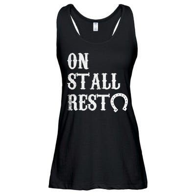 On Stall Rest Horse Ladies Essential Flowy Tank