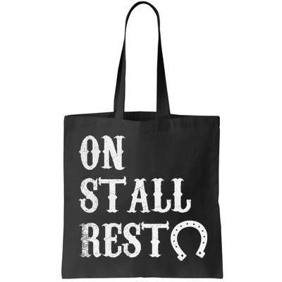 On Stall Rest Horse Bag