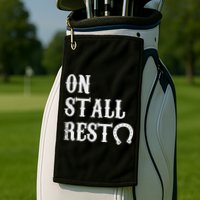 On Stall Rest Horse Golf Towel