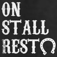 On Stall Rest Horse Golf Towel