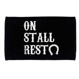 On Stall Rest Horse Microfiber Hand Towel