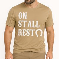 On Stall Rest Horse Cooling Performance Crew T-Shirt