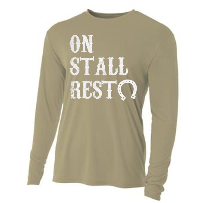 On Stall Rest Horse Cooling Performance Long Sleeve Crew