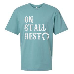 On Stall Rest Horse Sueded Cloud Jersey T-Shirt