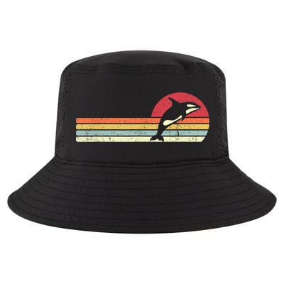 Orca Shirt. Retro Style Killer Whale Cool Comfort Performance Bucket Hat