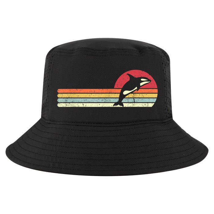 Orca Shirt. Retro Style Killer Whale Cool Comfort Performance Bucket Hat