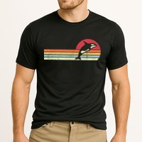 Orca Shirt. Retro Style Killer Whale Cooling Performance Crew T-Shirt
