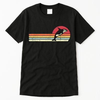 Orca Shirt. Retro Style Killer Whale Tall T-Shirt
