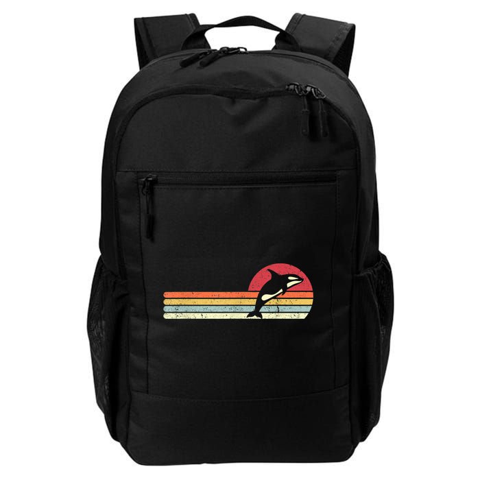 Orca Shirt. Retro Style Killer Whale Backpack